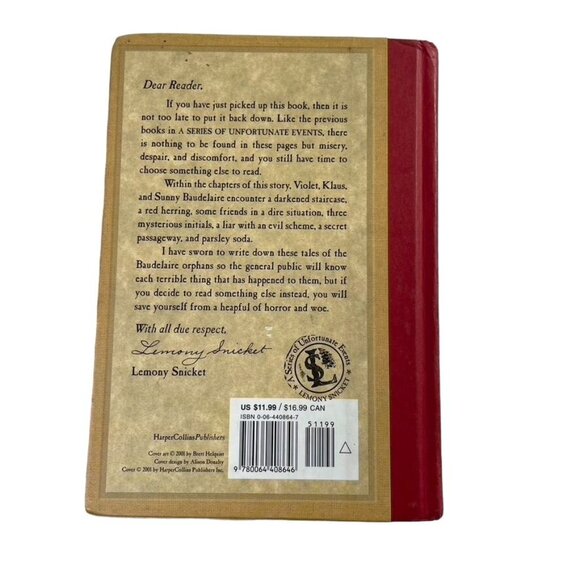 The Ersatz Elevator Lemony Snicket Book 6 A Series of Unfortunate Events u - Picture 5 of 5